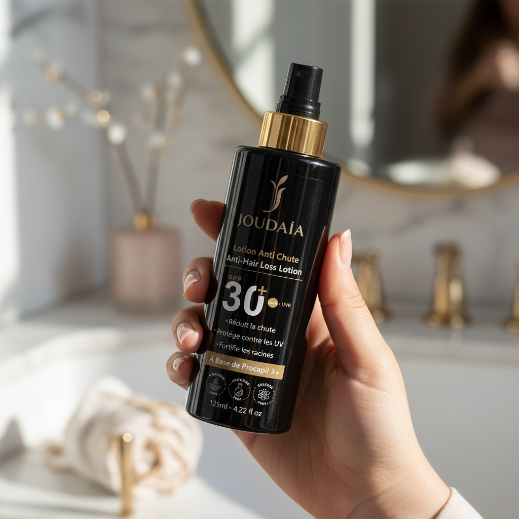 Lotion Anti-Chute JOUDAÏA SPF 30+ 125ml – Protection & Fortification Capillaire